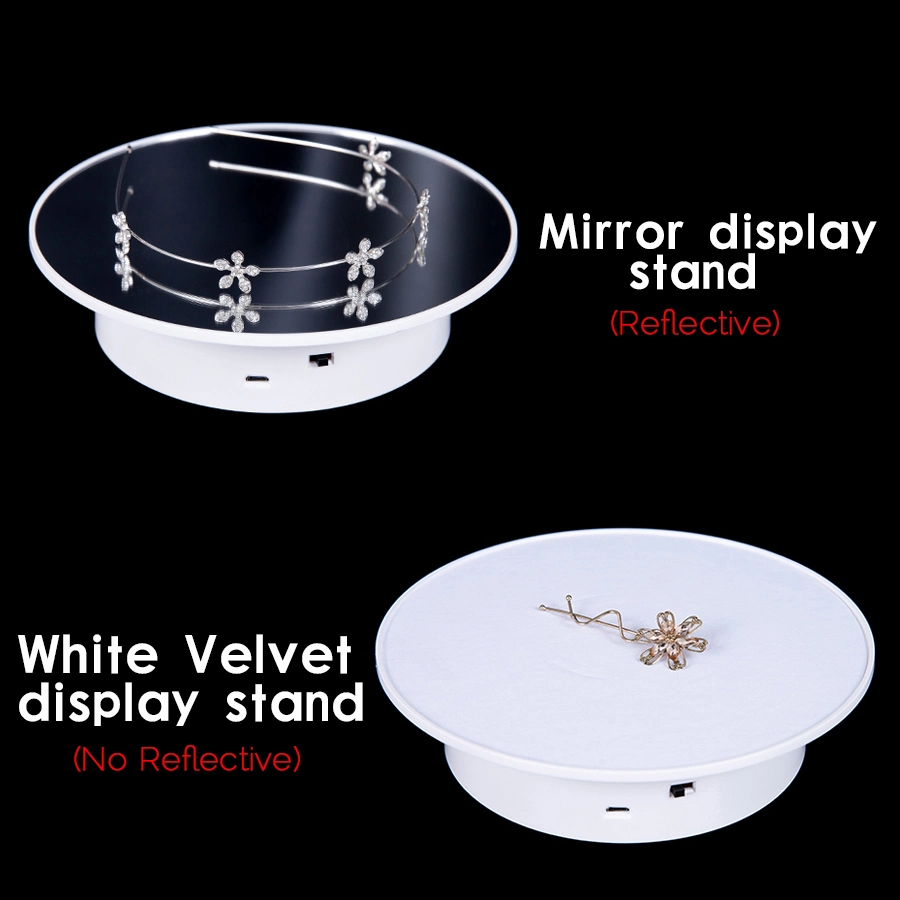 Portable Product Photo Mini Booth 360 Degree Photography Rotating Turntable Display Stand Electric Turntable